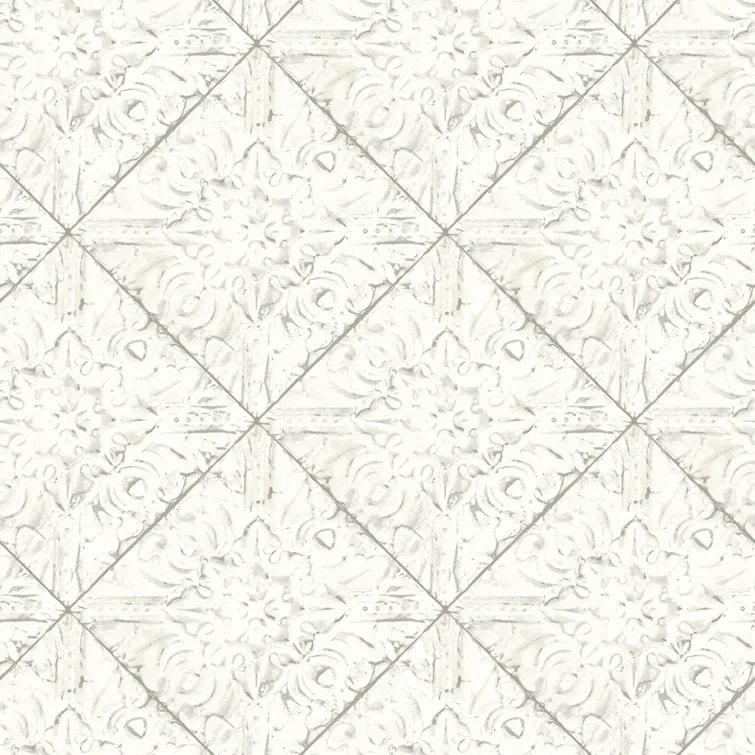 Brewster Home Fashions Bourgoin Geometric Roll