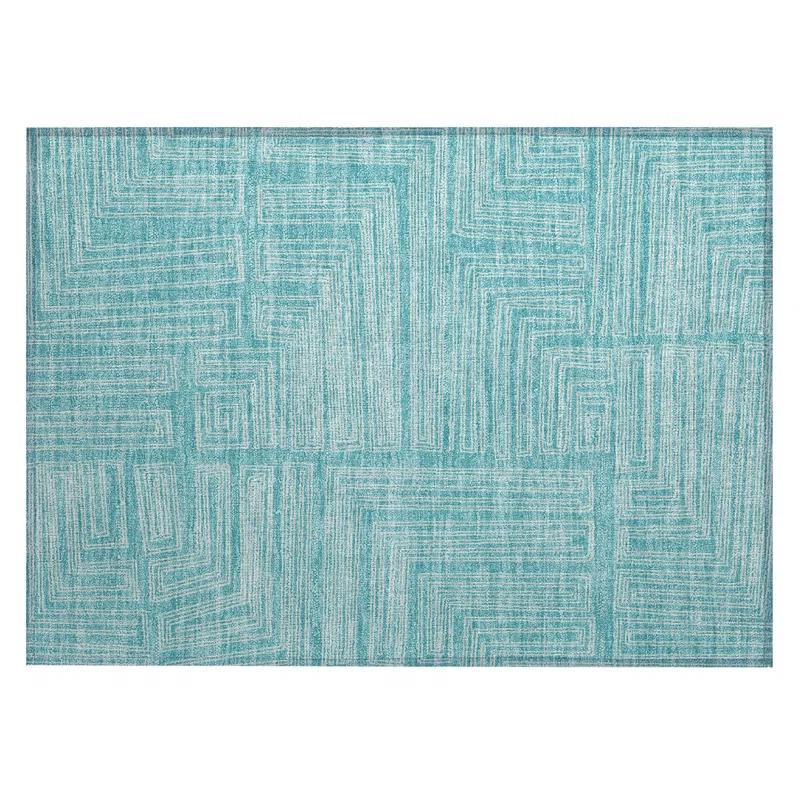 Machine Washable Indoor/Outdoor Chayden ACN1045 1'8" x 2'6" Rug
