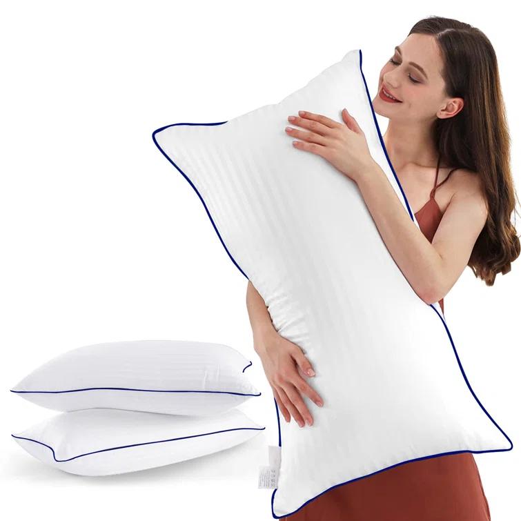 Arsuite Luxury Hotel Collection Bed Pillows (Set of 2)- Standard Soft Size