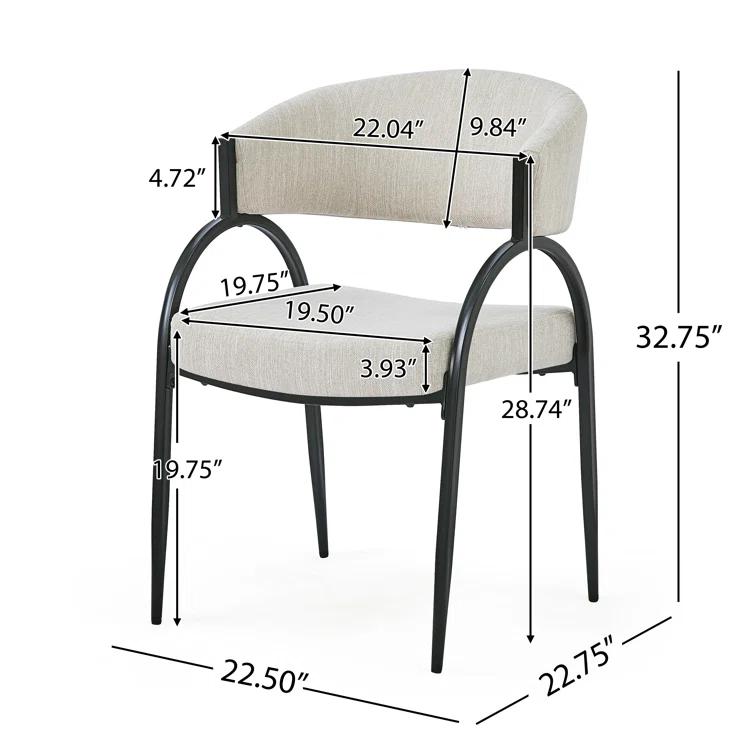Christopher Knight Home Marvin Marvin Fabric Upholstered Dining Chairs (Set of 4)