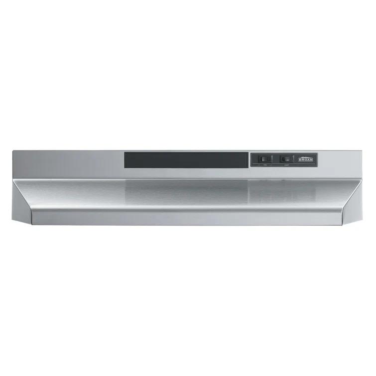 Broan NuTone Broan NuTone 30" Steel 160 CFM Convertible Under Cabinet Range Hood with Mesh Filter F403023