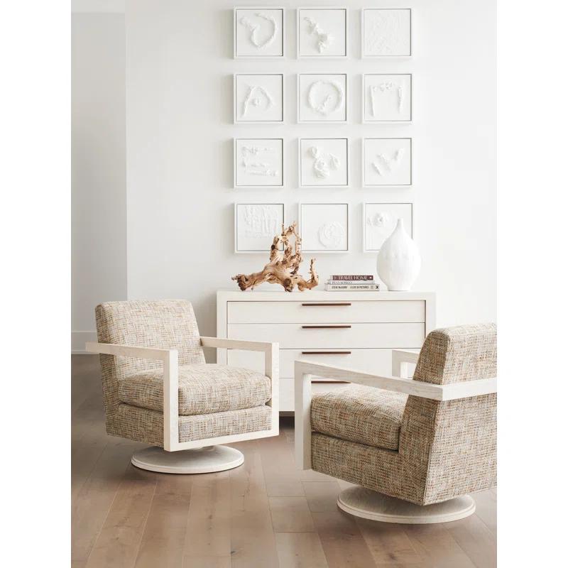 Barclay Butera Upholstery Upholstered Swivel Armchair