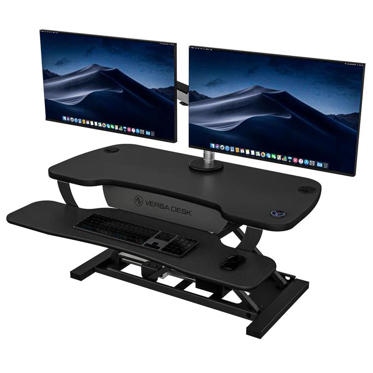 VERSADESK VersaDesk PowerPro Electric Height Adjustable Desk Converter w/ USB Charging Port