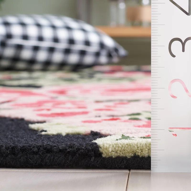 Jardin Hand Tufted 80% Wool And 20% Cotton Floral Rug