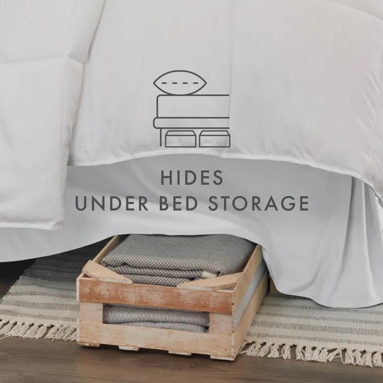 IEnjoy Home Simply Soft™ Bed Skirt