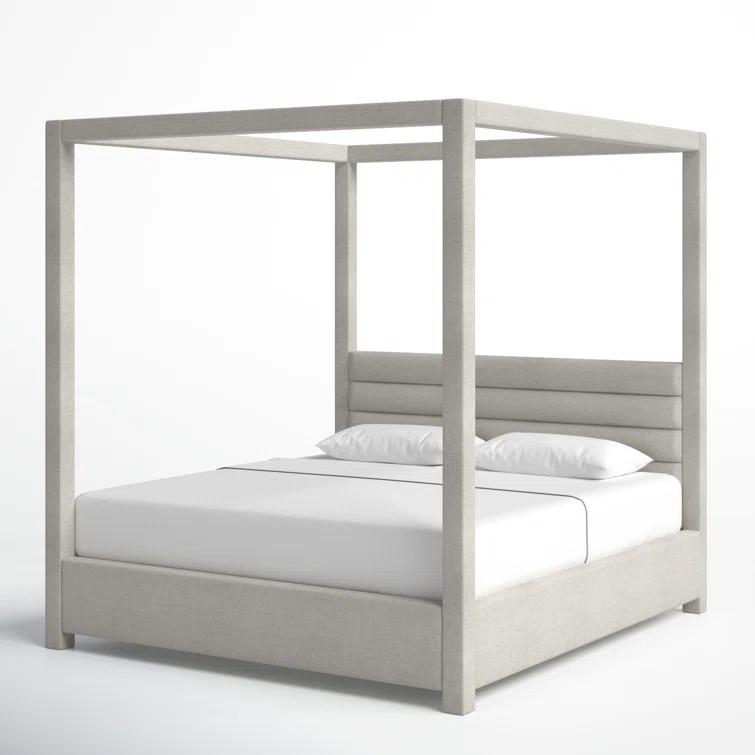 Herma Upholstered Canopy Bed