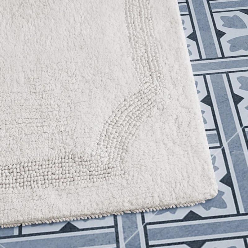 Laura Ashley Laura Ashley Reversible Cotton Bath Rug