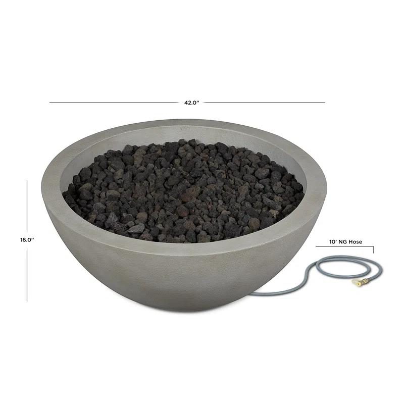 Benno Fire Bowl - Shade / 42" / Natural Gas