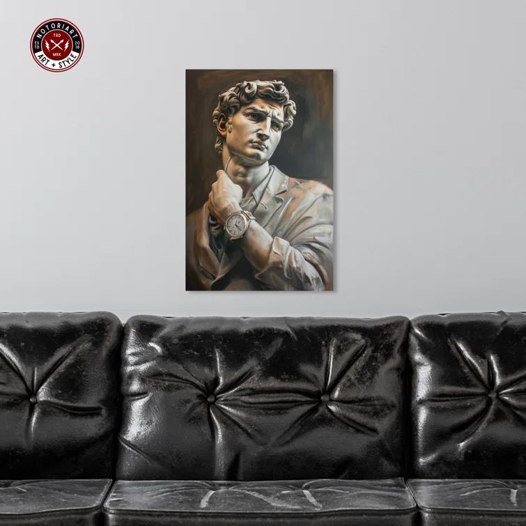 Notori Art Notoriart Classy Sculpture Framed Style 1 Piece Canvas Wall Art