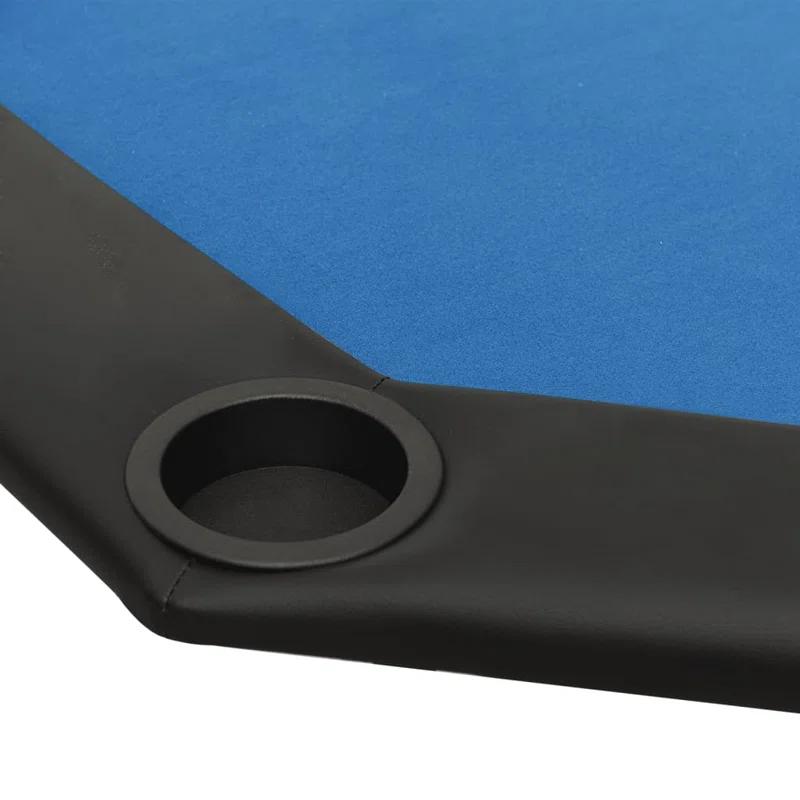 VidaXL VidaXL Folding Poker Table Texas Holdem Table 8 Players Portable Casino Table