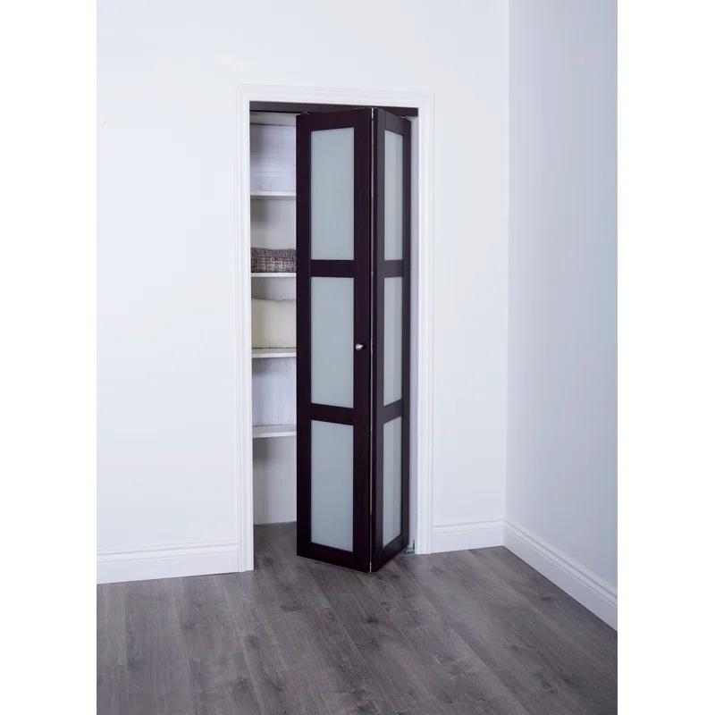 Renin Euro 3-Lite Glass Bi-Fold Door