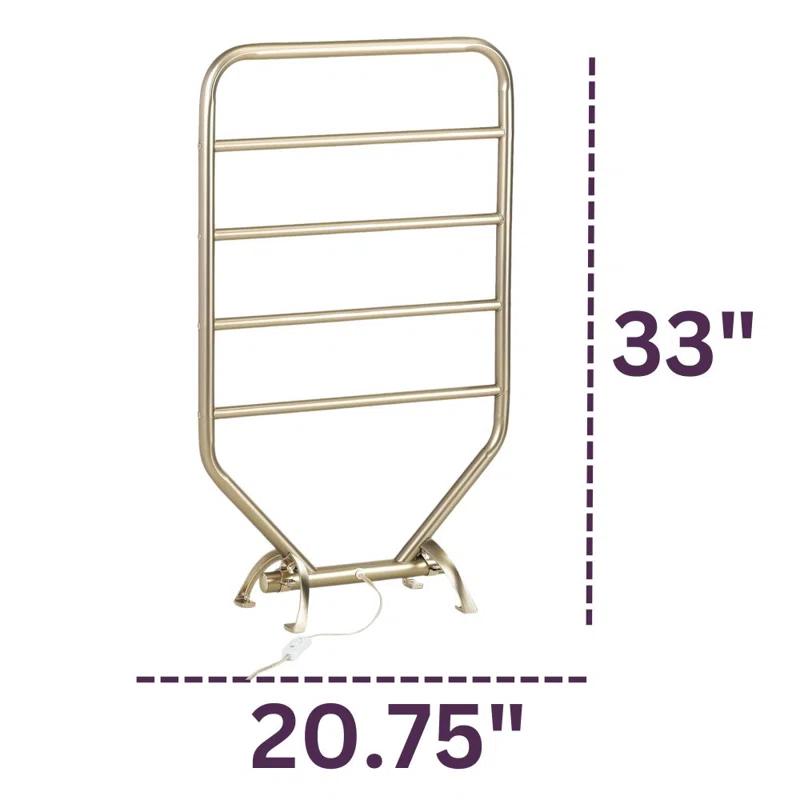 Warmrails Traditional Wall Mounted/Free Standing Towel Warmer Rack