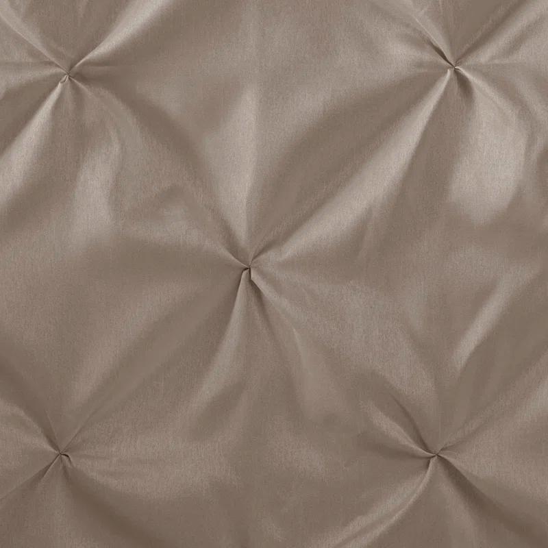 Madison Park Laurel Tufted Semi-Sheer Shower Curtain