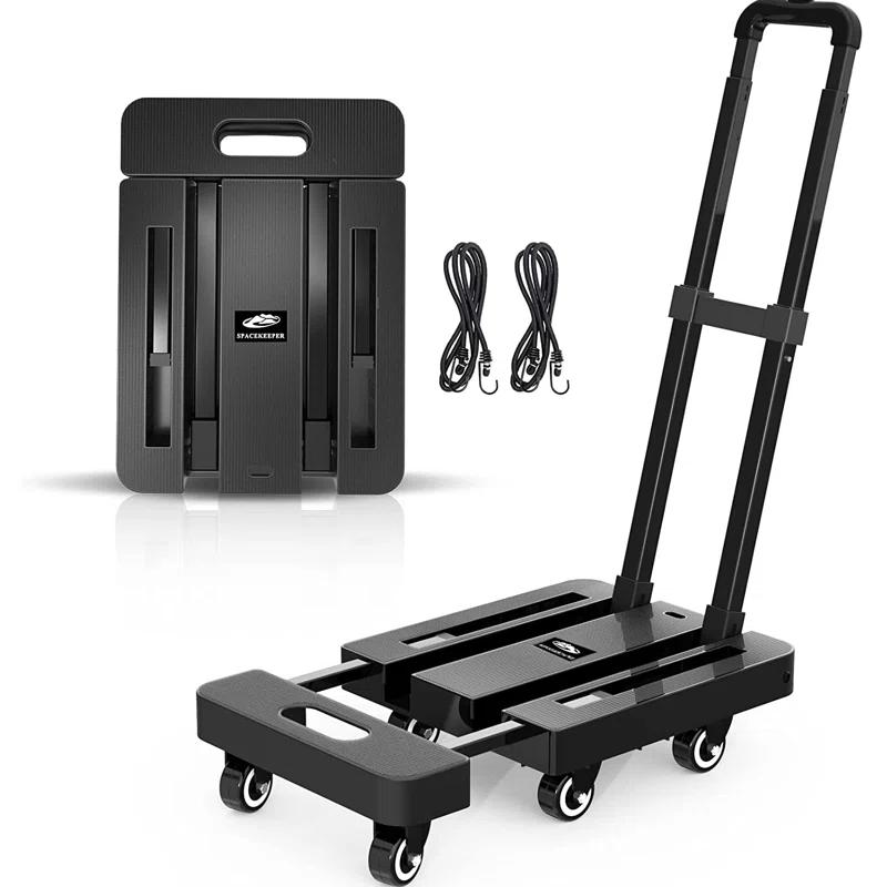 Stalwart Stalwart 500lb Max Folding Hand Truck Dolly Cart
