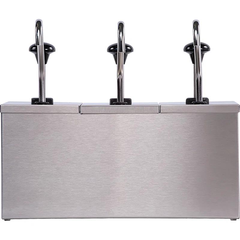 Carlisle Food Service Products Carlisle Food Service Products Stainless Steel Condiment Dispenser & Holder Buffet Accessory