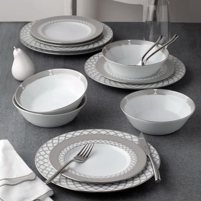 Noritake Noritake Eternal Palace 12-Piece Dinnerware Set, Service for 4
