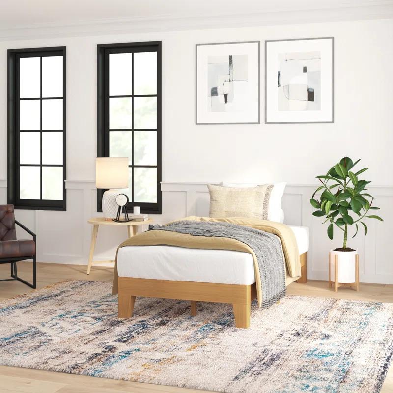 Taylor & Logan Blackmon Solid Wood Platform Bed & Reviews | Wayfair