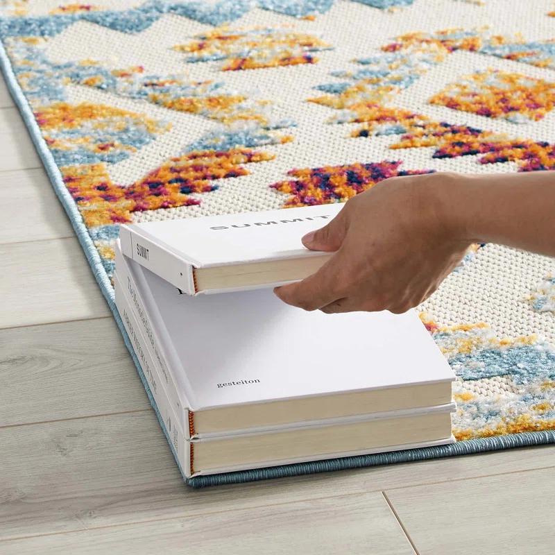 Modway Modway Reflect Contemporary Abstract Diamond Indoor and Outdoor Area Rug