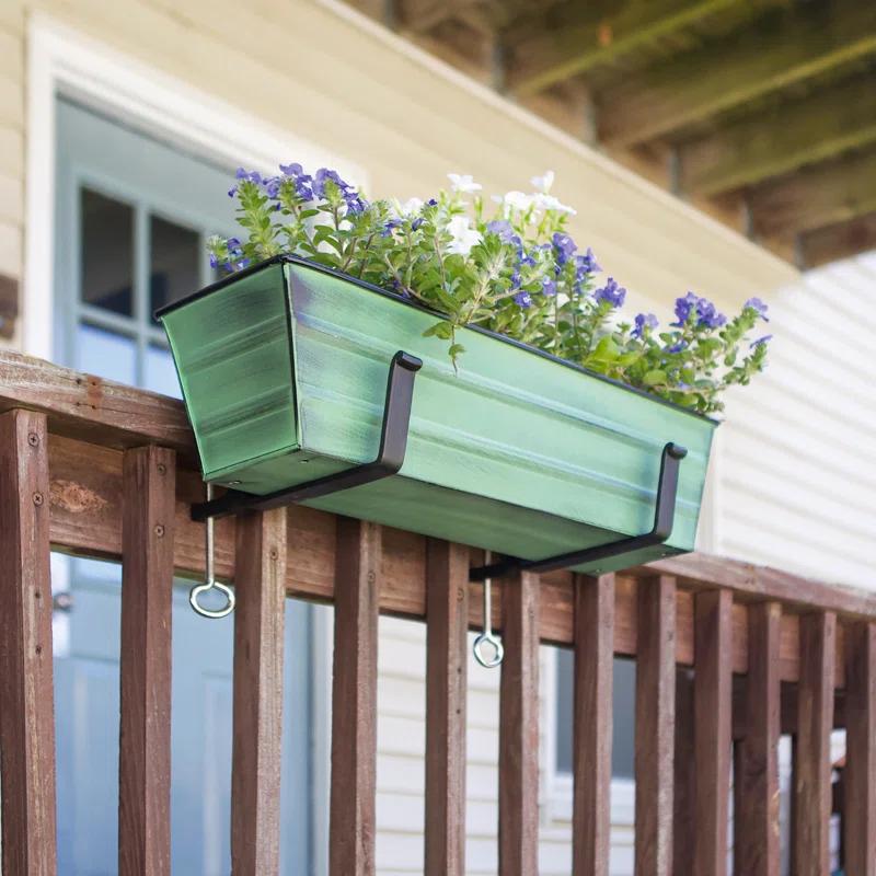 Metal Window Box Planter