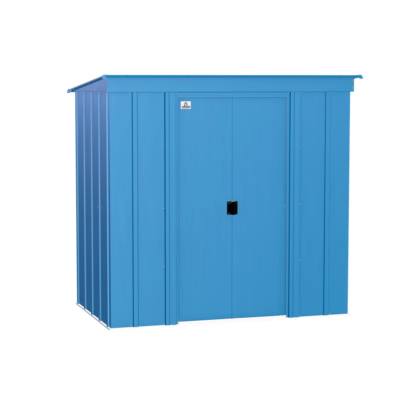 Arrow Arrow 6 ft. W x 4 ft. D Metal Tool Shed