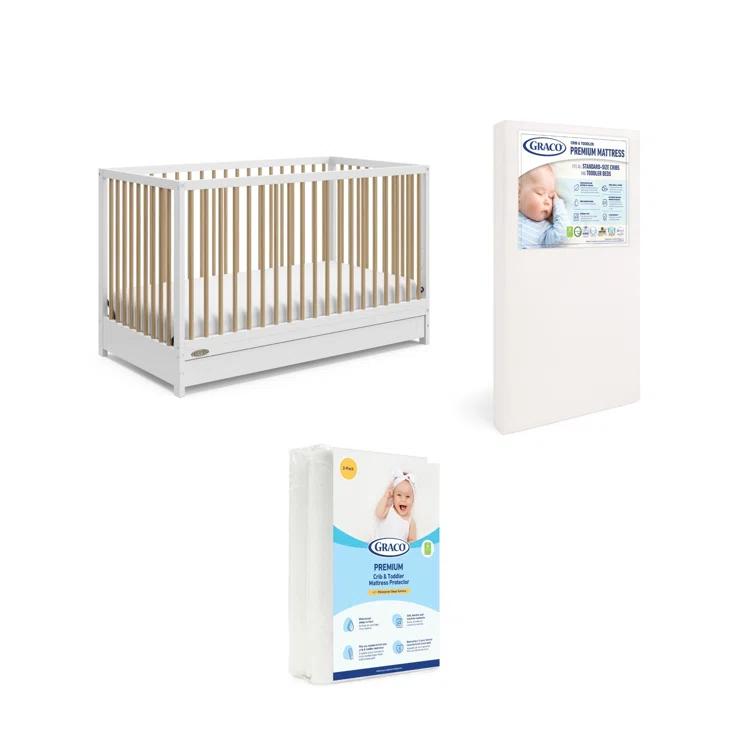 Teddi 5-in-1 Convertible Crib with Storage