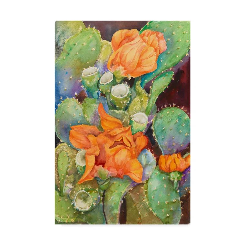 Trademark Fine Art Joanne Porter " Desert Blooms " by Joanne Porter