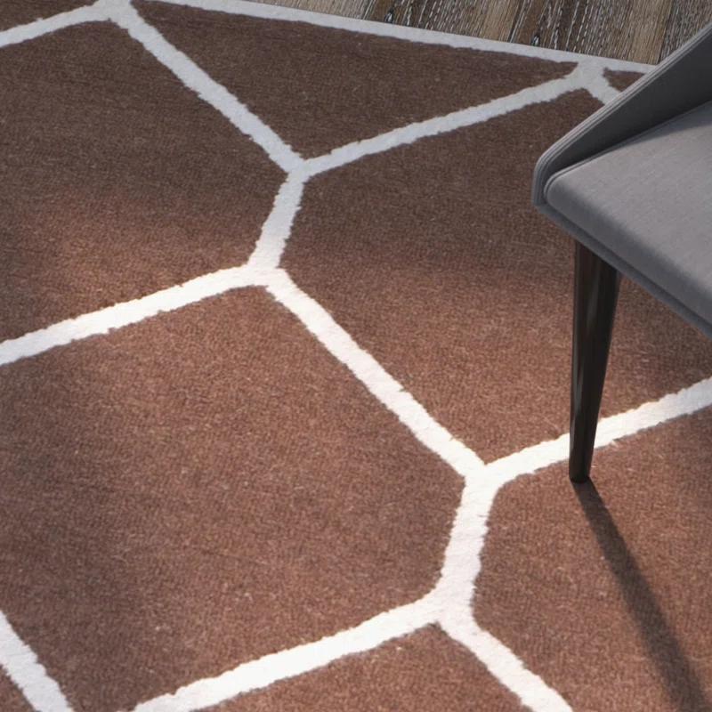 Safavieh Cambridge Hand Tufted Wool Geometric Rug