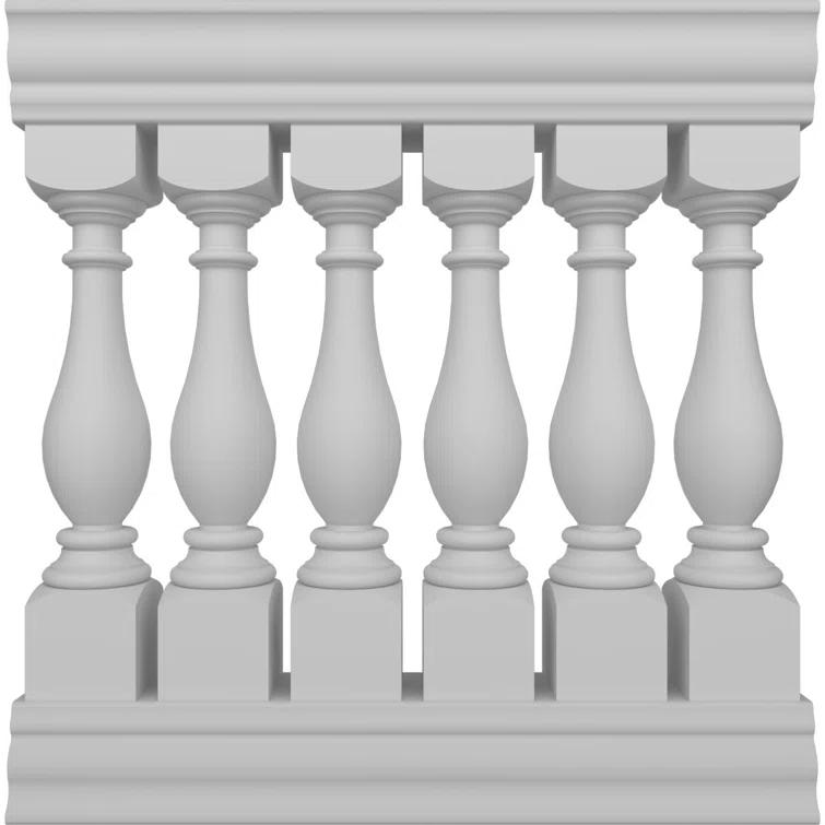 Ekena Millwork Legacy White Porch And Stair Railings