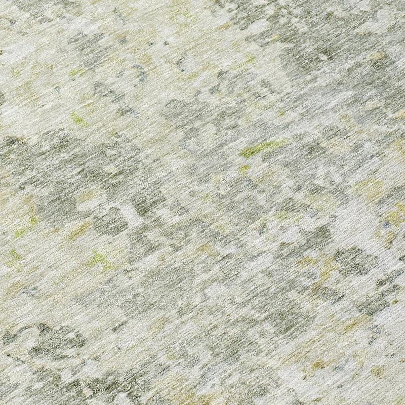 Machine Washable Indoor/Outdoor Cicel ACN1128 Sage Rug