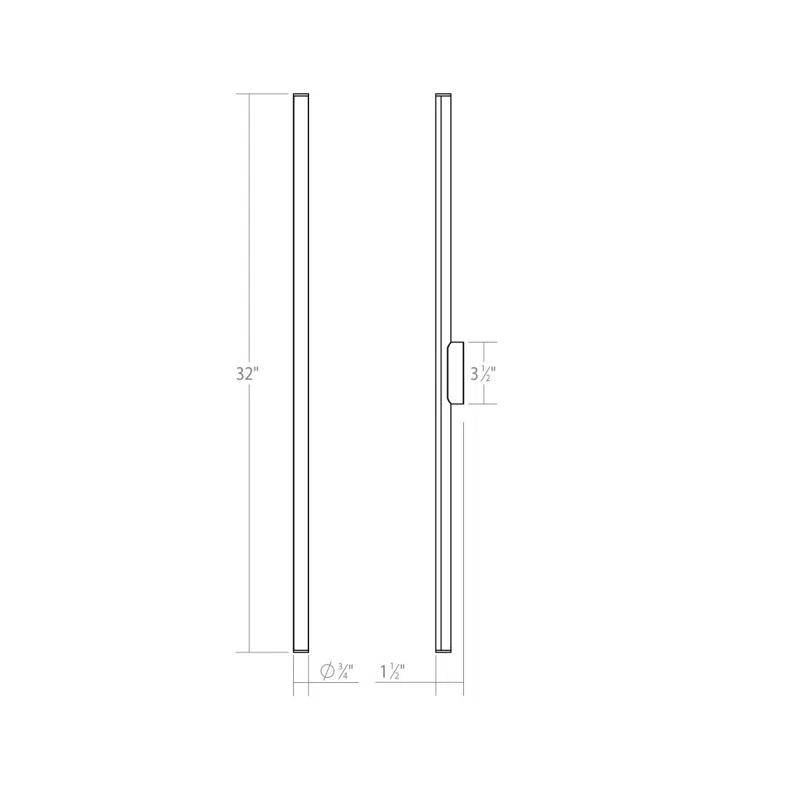SONNEMAN Fino Dimmable LED Bath Bar