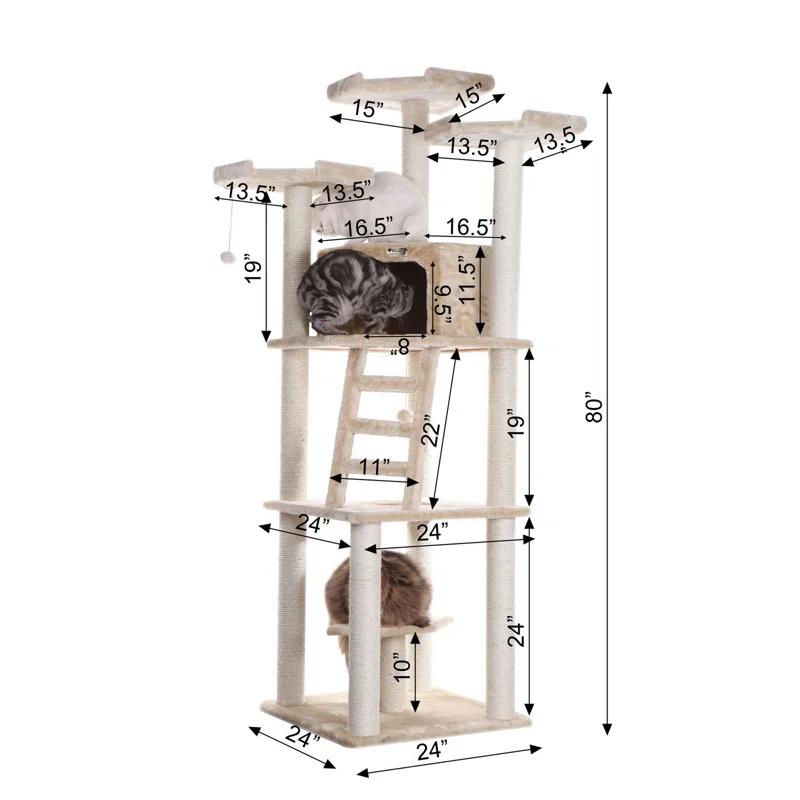 Armarkat Classic 80'' H Cat Tree