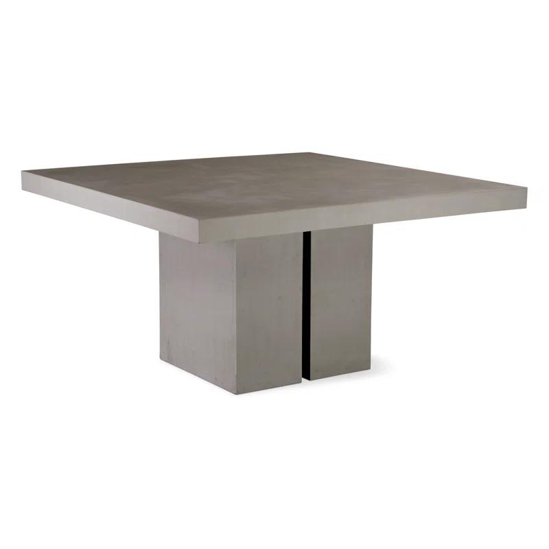 Seasonal Living Perpetual Square Concrete Outdoor Dining Table