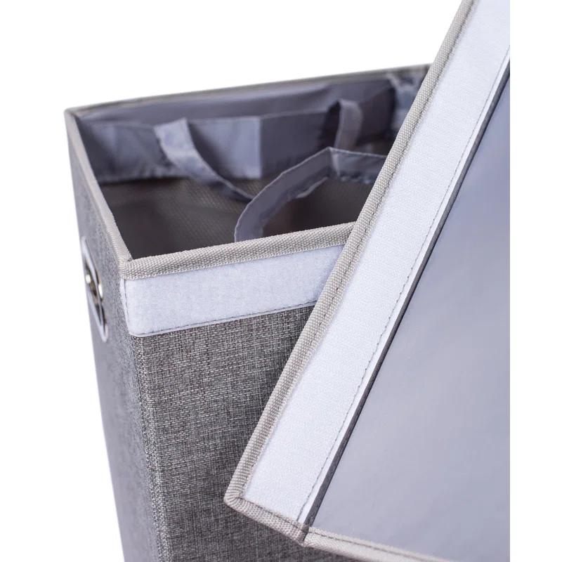 BirdRock Home Fabric Laundry Sorter with Handles
