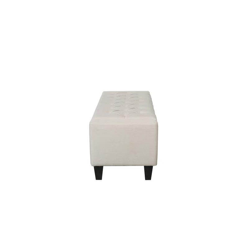 Porthos Home Porthos Home Wren Fabric Button Tufted Storage Bench