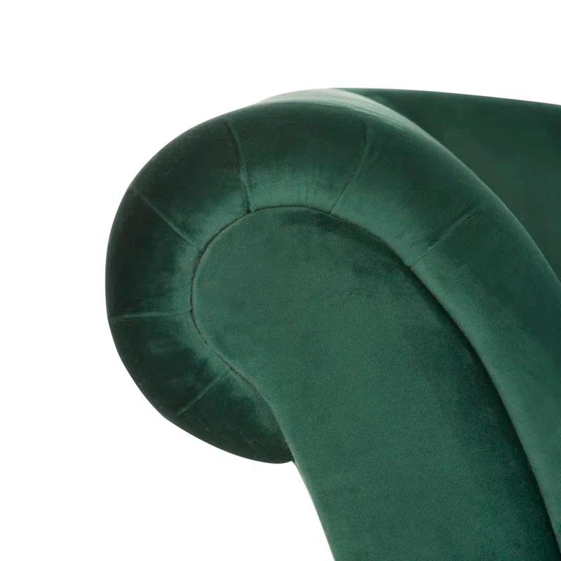 Willa Arlo™ Interiors Schumacher Velvet Chaise Lounge