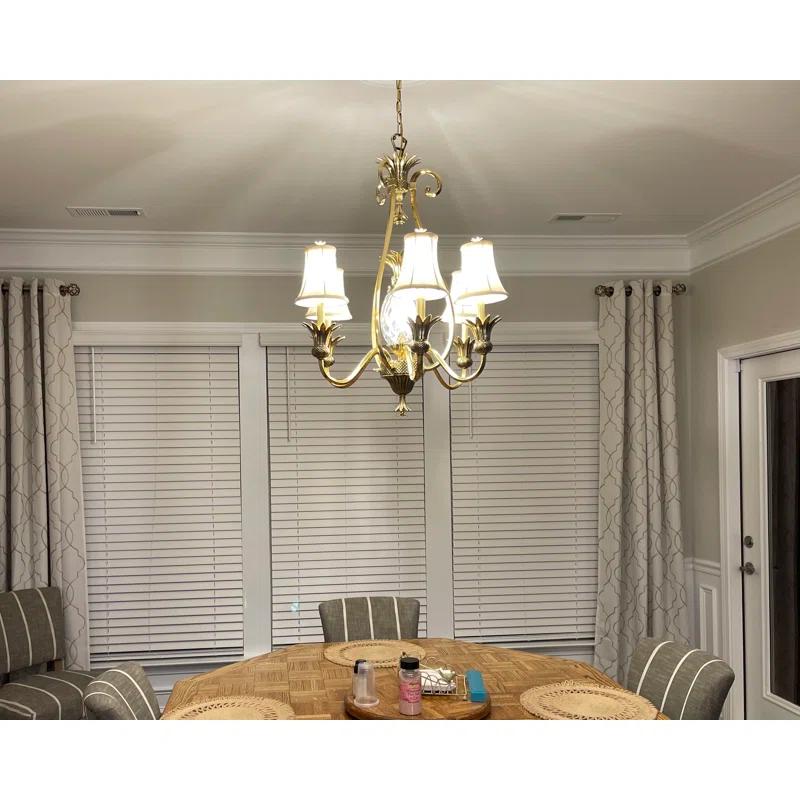 Hinkley Plantation 7-Light Pineapple Chandelier