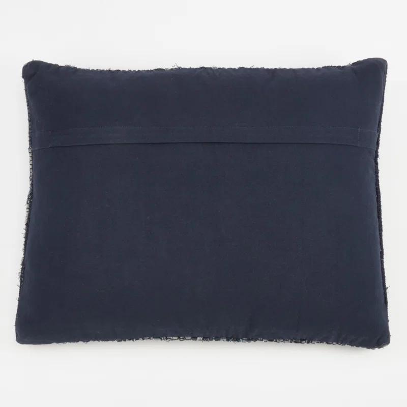 Saro Gênes Collection Abstract Cotton Throw Pillow