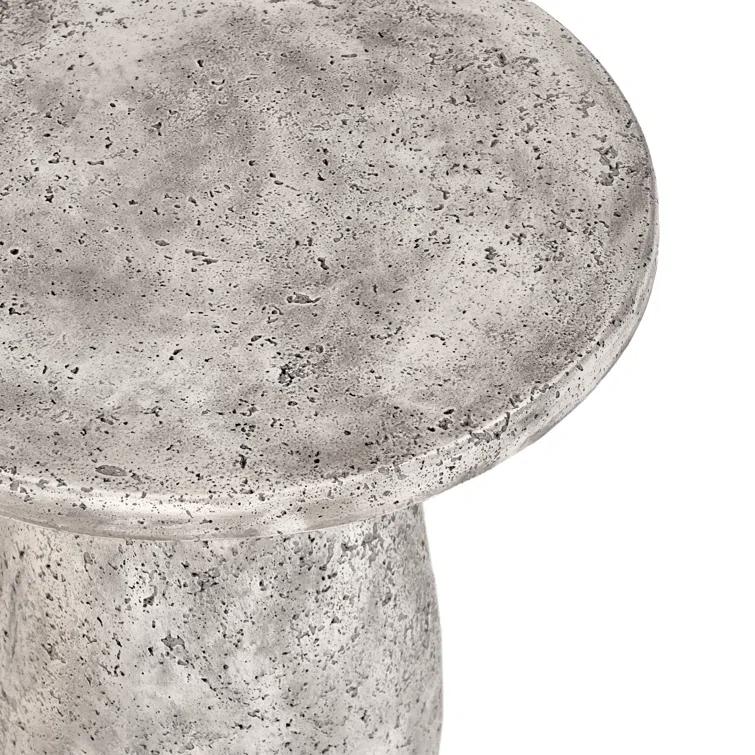 Adainville 16'' Stone Outdoor Side Table