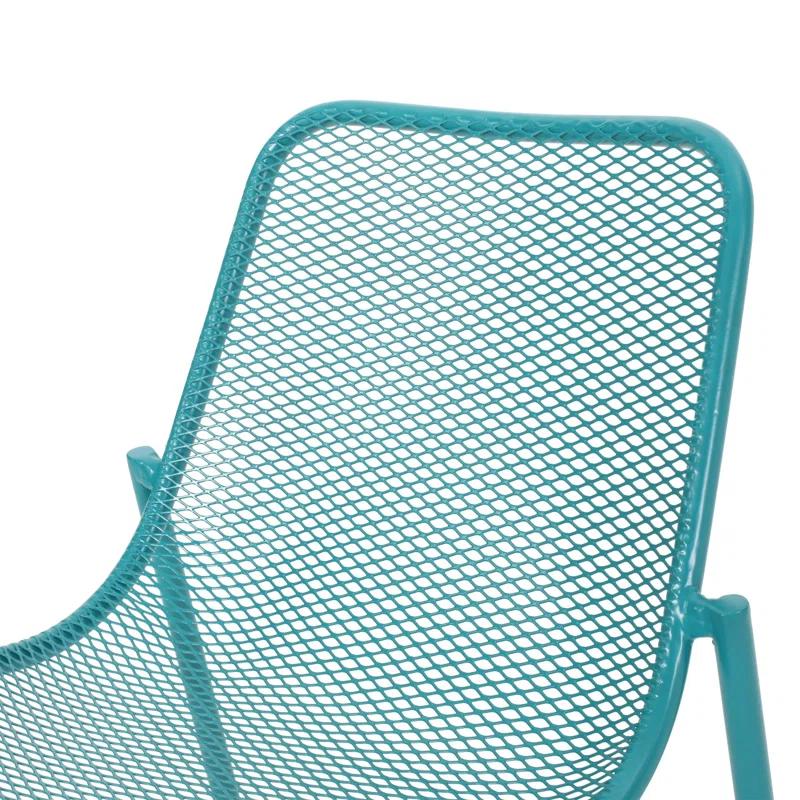Corrigan Studio® Modern Elegant and Sophisticated Outdoor Dining Chairs (Set of 2)