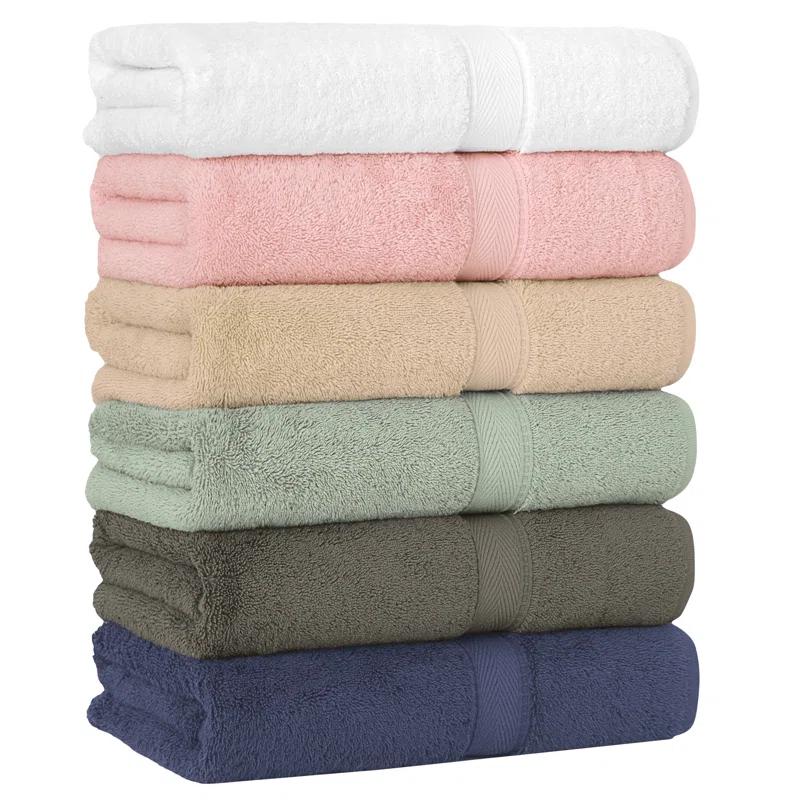 Linum Home Textiles Sinemis Terrycloth Bath Towels (Set of 2)