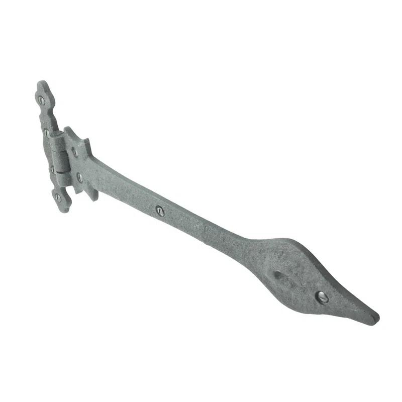 Doors Spear Tip Wrought Iron Strap Hinge