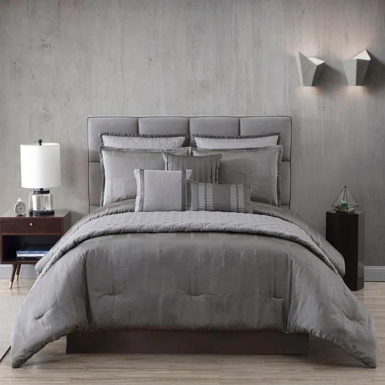 Riverbrook Home Gilmore Gray Comforter Set