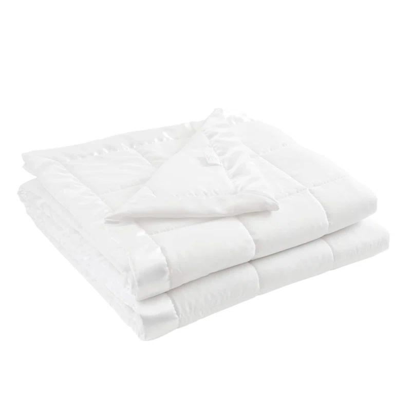 Madison Park Lightweight Down Alternative Blanket with Satin Trim