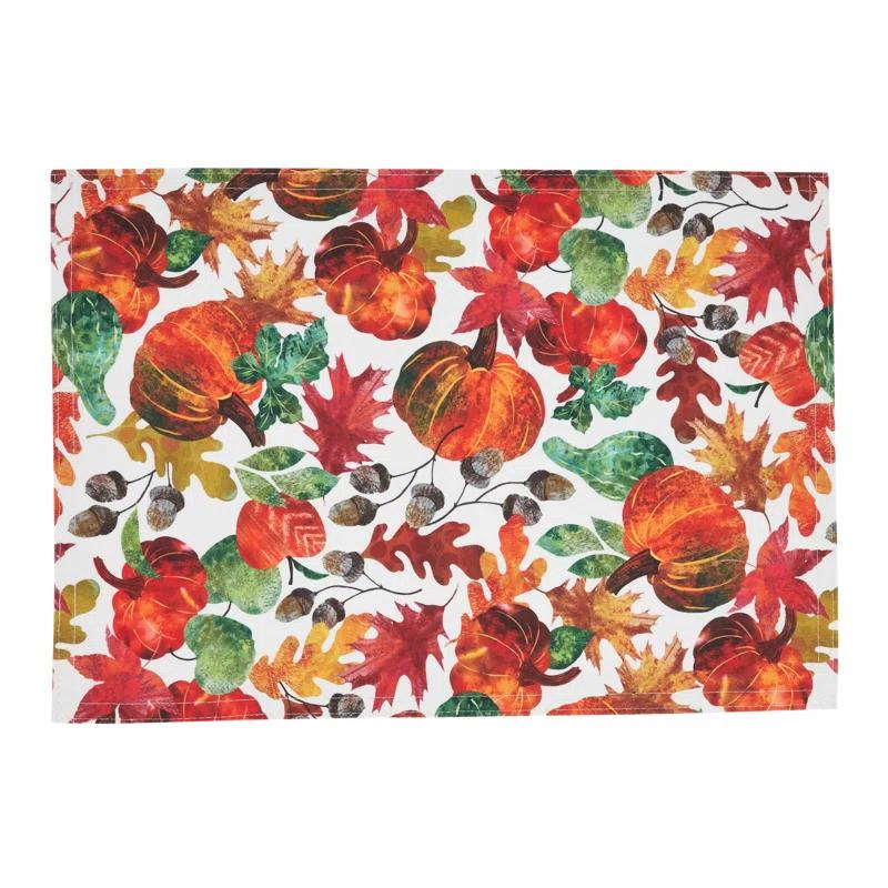 Polyester No Pattern Rectangle Placemat (Set of 4)