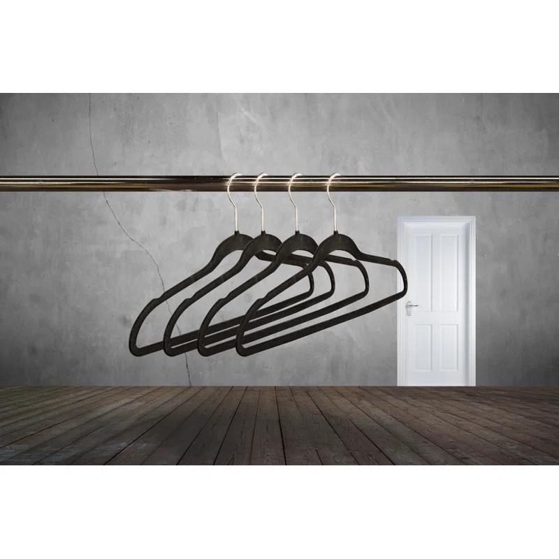 Rebrilliant Plastic Standard Hanger for Suit/Coat (Set of 100)