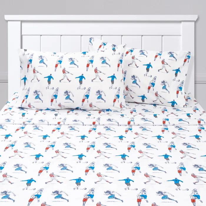 Sweet Home Collection Kids Printed Classic Microfiber Sheets