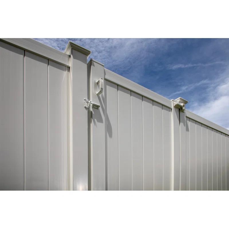 Barrette Outdoor Living Heavy-Duty Modern Wrap Hinge Stainless Steel (Set of 2)