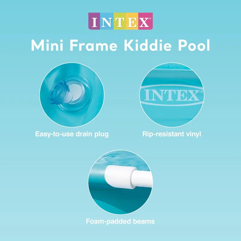 Intex Intex Mini Frame Kiddie Beginner Swimming Pool