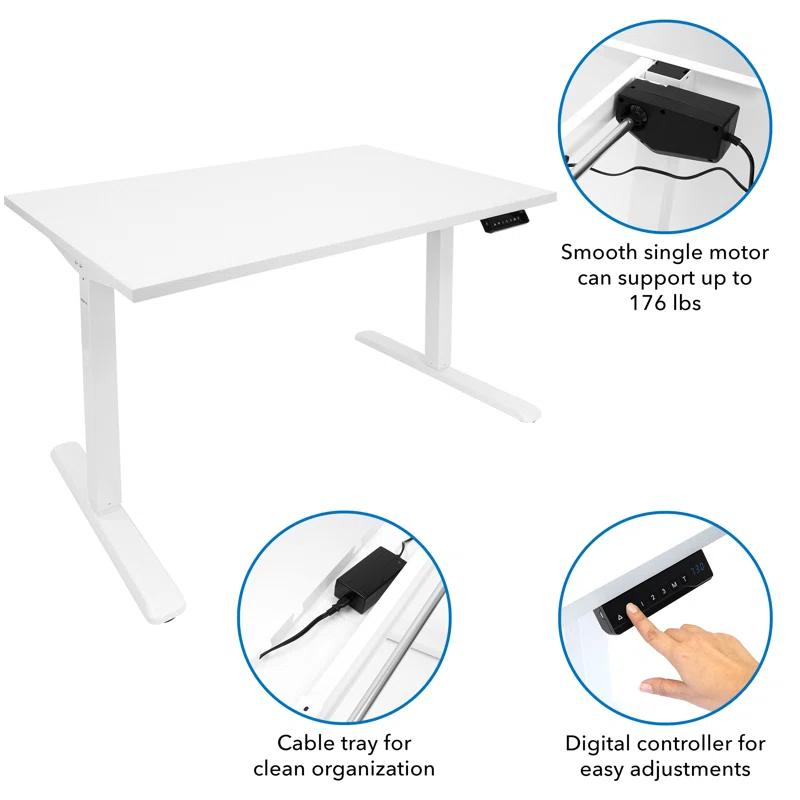 Mount-it Mount-It Ultimate Dual Motor Electric Standing Desk with 48" Tabletop