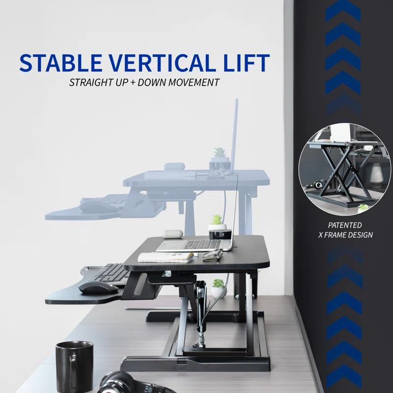 VIVO Height Adjustable Standing Desk Converter (DESK-V000K Series)